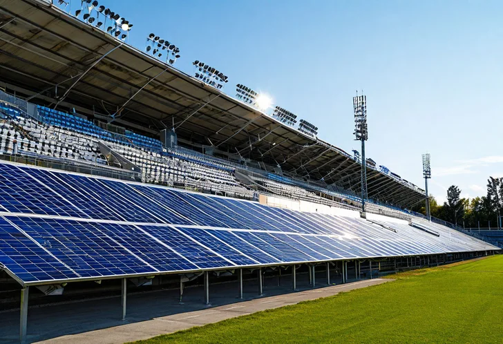 Solar Power Scoreboard