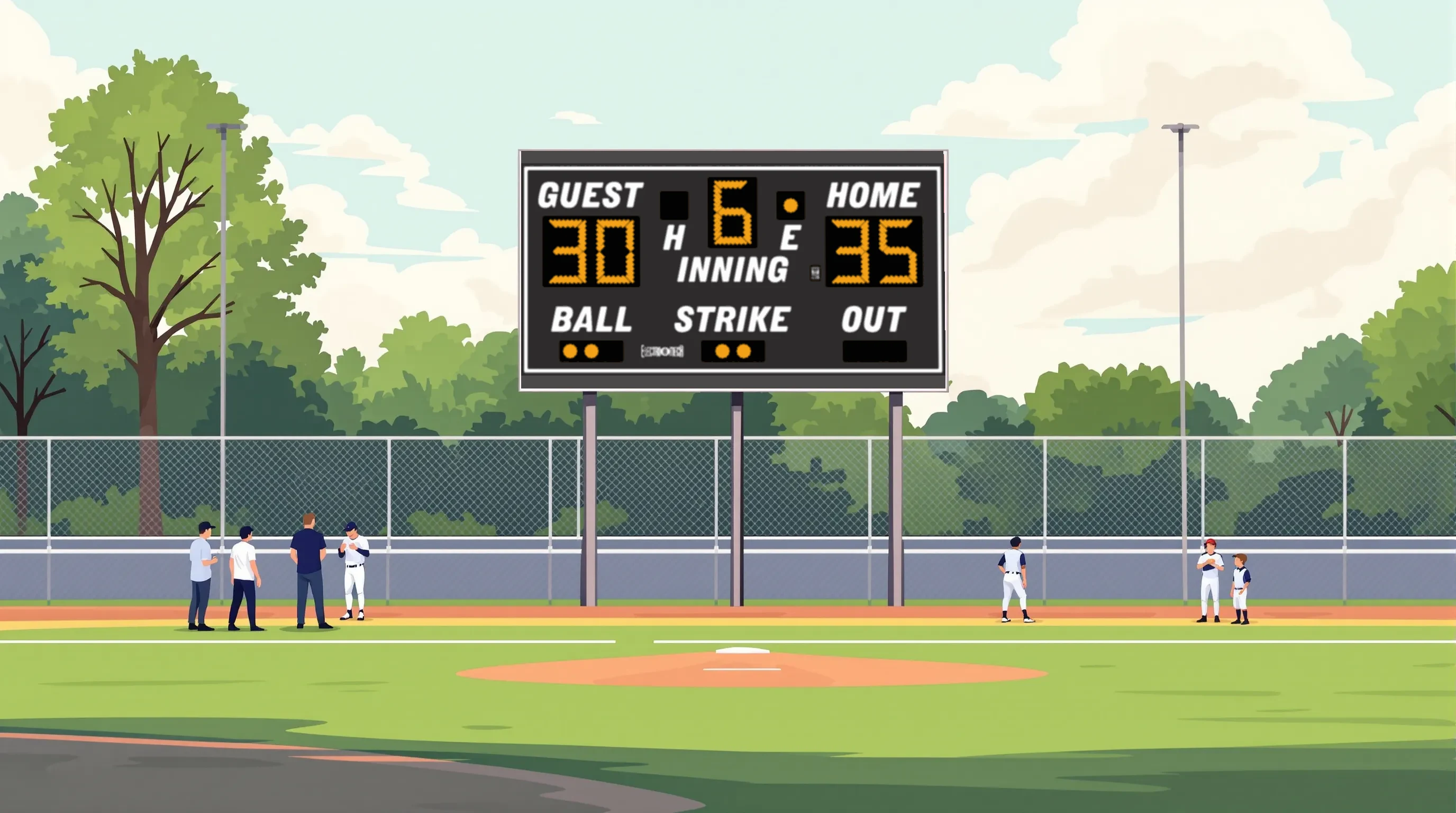 Pennsylvania Scoreboards: A Record Split Almost Evenly Between Pre-LX and LX Models
