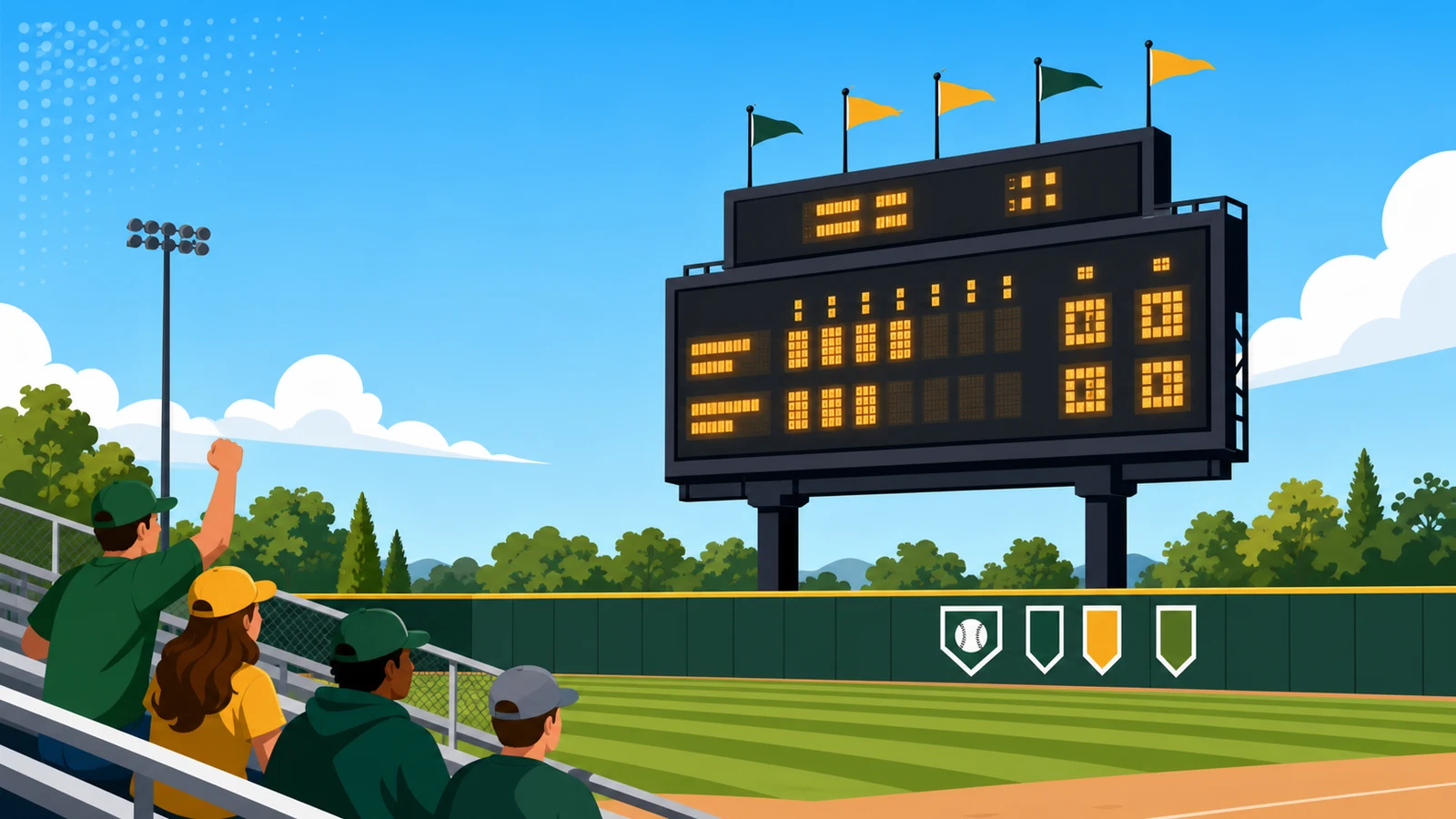Best Outdoor LED Baseball Scoreboards for High Schools and Travel Leagues