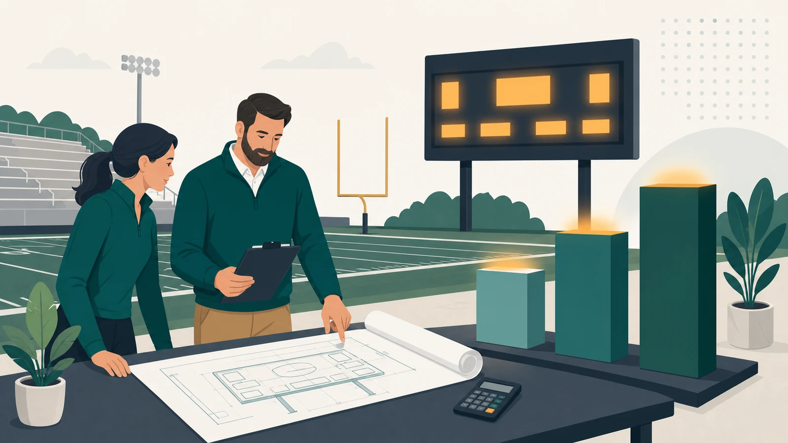 How Much Does a Football Scoreboard Cost? High School to College Pricing Tiers