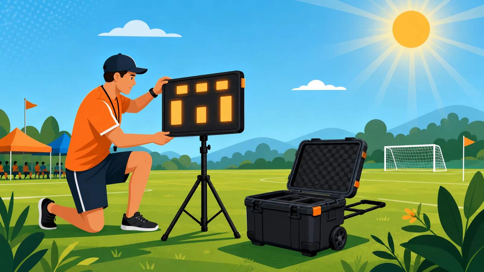 How to Choose a Portable Scoreboard That Survives Travel Tournaments