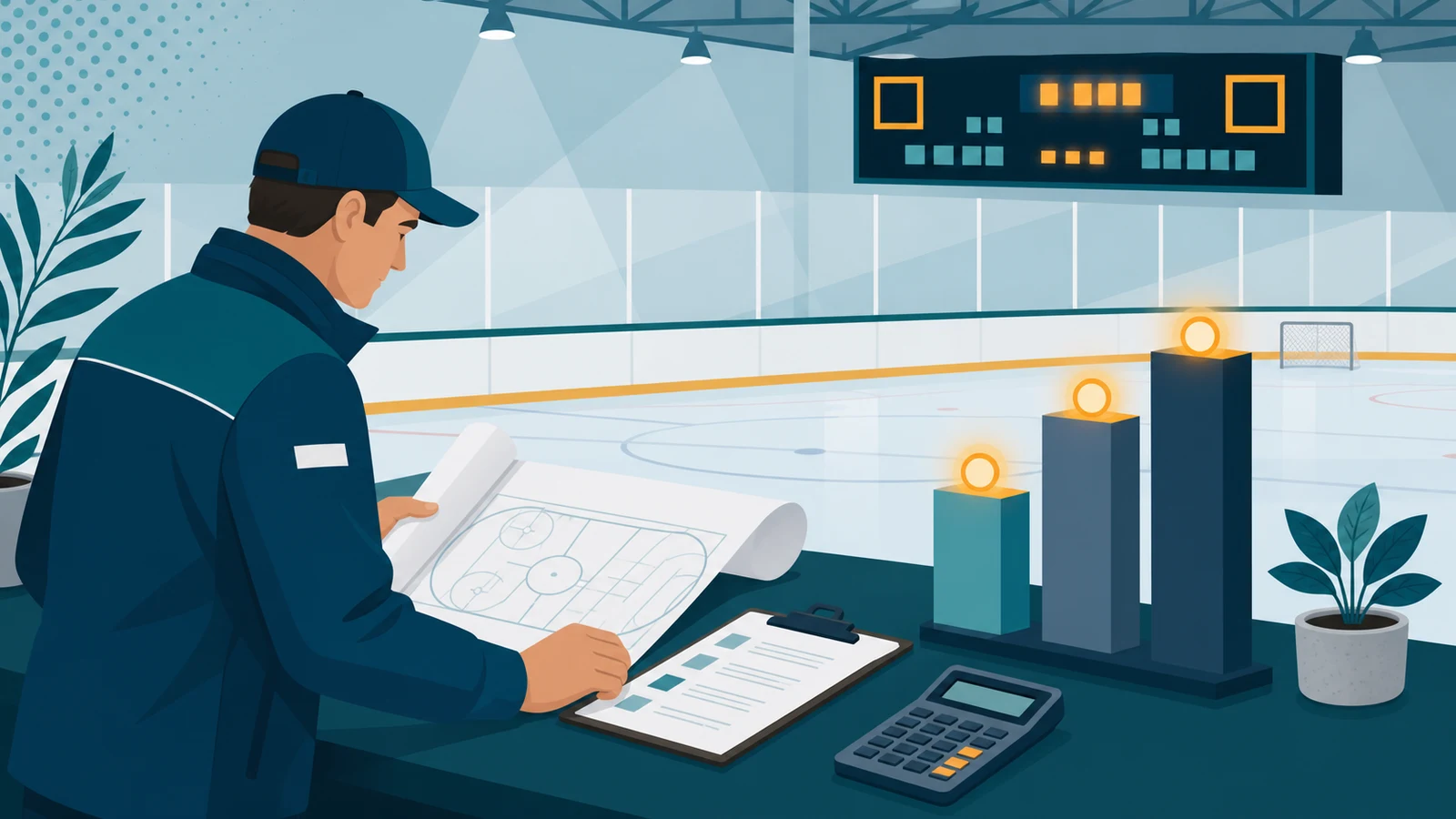 How Much Does a Hockey Scoreboard Cost? Rec, High School, and Arena Pricing
