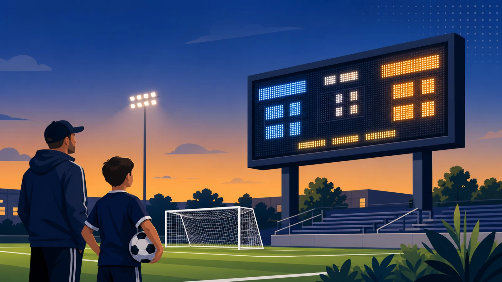 The Complete Buyer Guide to LED Soccer Scoreboards for Schools and Clubs